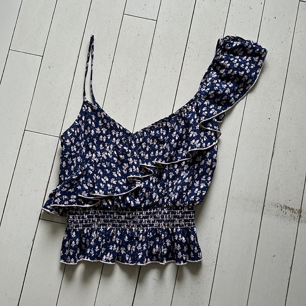 Likely Floral Cropped Top